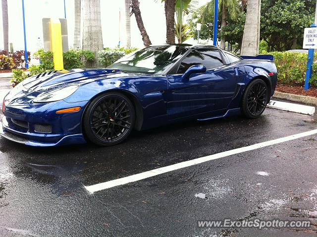 Chevrolet Corvette ZR1 spotted in Miami, Florida