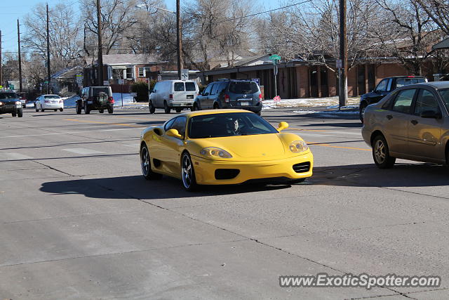 Ferrari 360 Modena spotted in Denver, Colorado