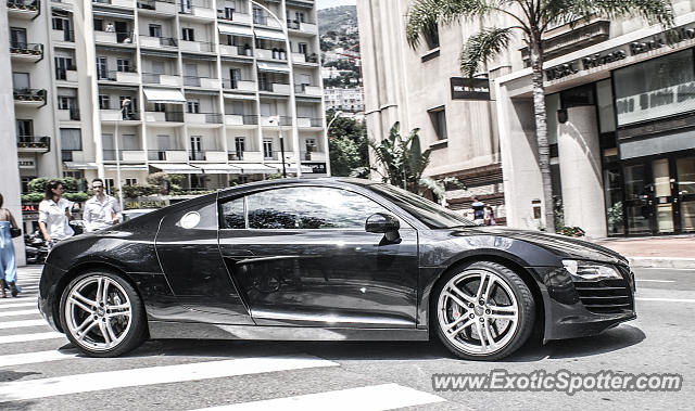 Audi R8 spotted in Monte Carlo, Monaco