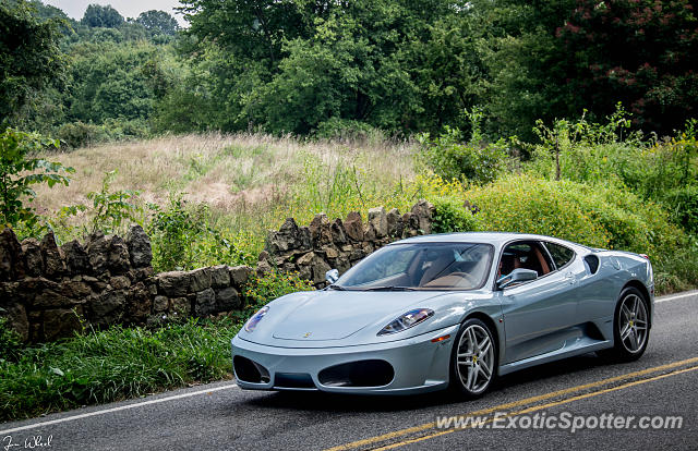 Ferrari F430 spotted in Malvern, Pennsylvania