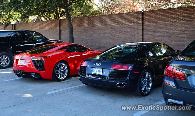 Lexus LFA spotted in Dallas, Texas