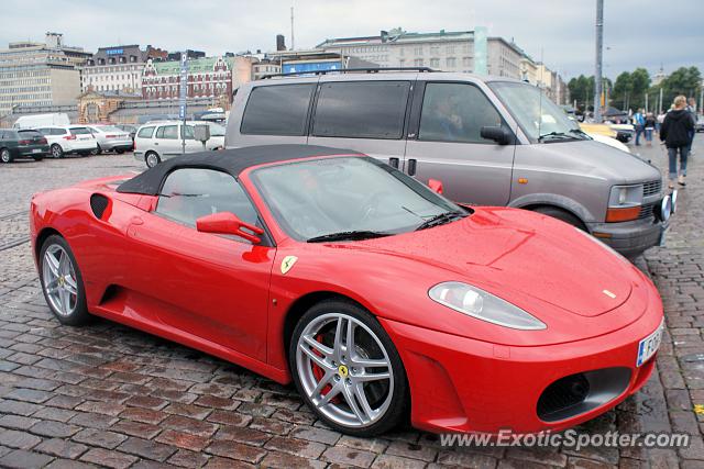 Ferrari F430 spotted in Helsinki, Finland