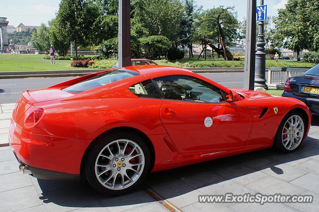 Ferrari 599GTO spotted in Budapest, Hungary