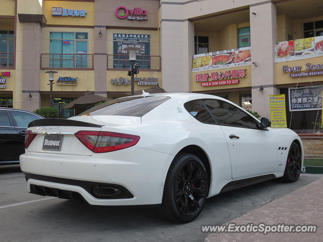 Maserati GranTurismo spotted in City of Industry, California