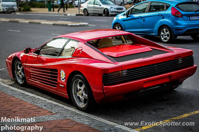 Ferrari Testarossa spotted in Cape Town, South Africa