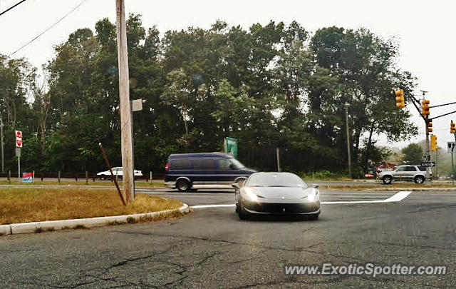 Ferrari 458 Italia spotted in Eatontown, New Jersey