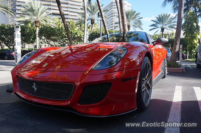Ferrari 599GTO spotted in Bal Harbour, Florida