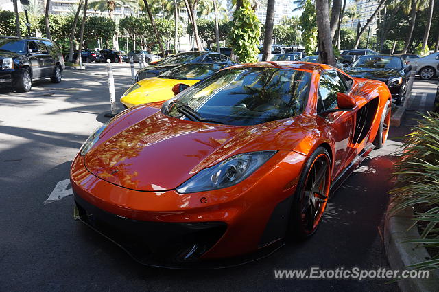 Mclaren MP4-12C spotted in Bal Harbour, Florida