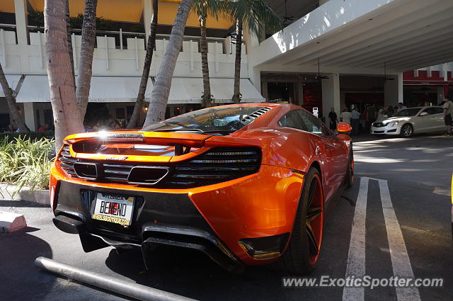 Mclaren MP4-12C spotted in Bal Harbour, Florida