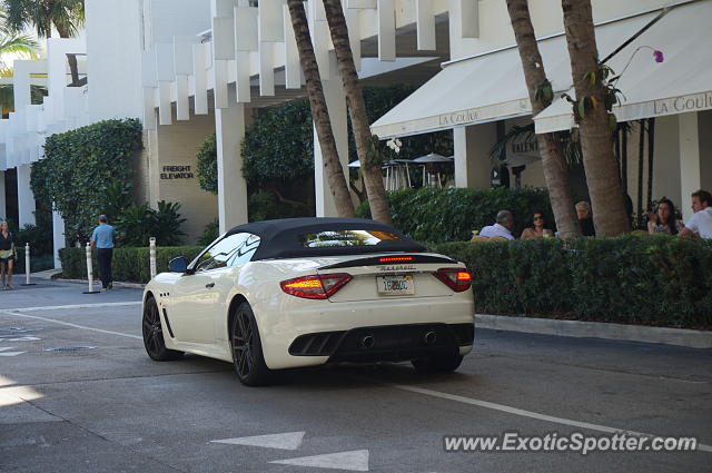 Maserati GranTurismo spotted in Bal Harbour, Florida