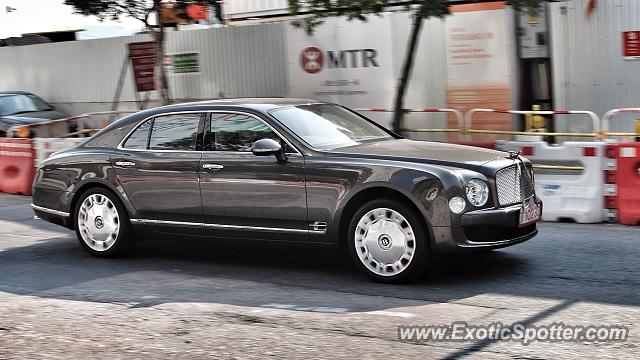 Bentley Mulsanne spotted in Hong Kong, China