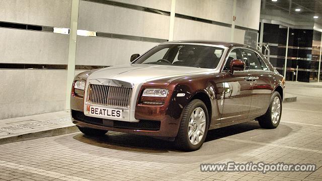 Rolls Royce Ghost spotted in Hong Kong, China