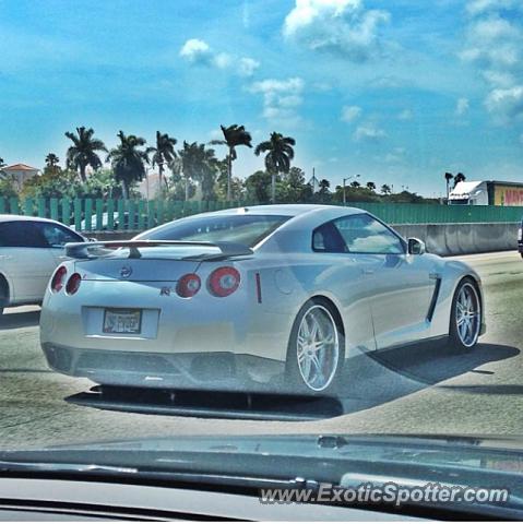 Nissan GT-R spotted in Boca Raton, Florida