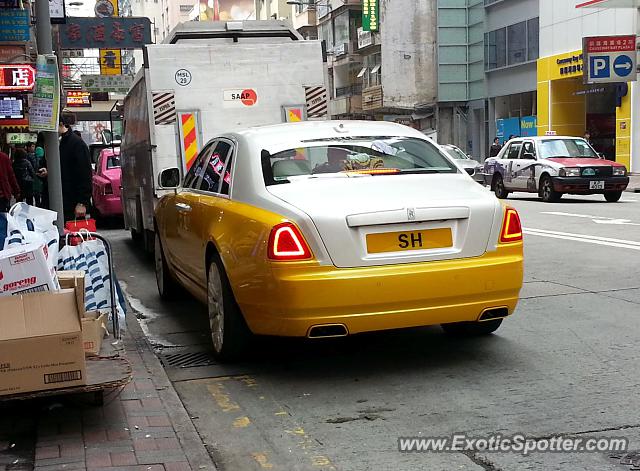 Rolls Royce Phantom spotted in Hong kong, China