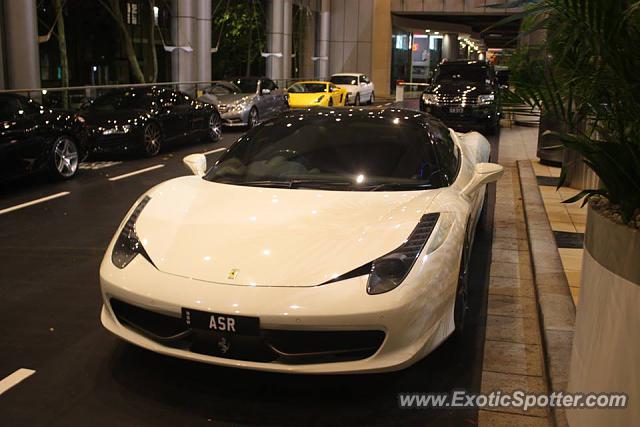 Ferrari 458 Italia spotted in Sydney, Australia