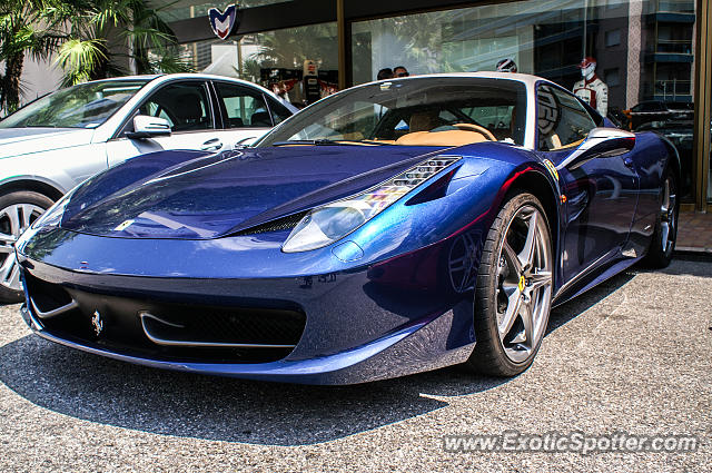 Ferrari 458 Italia spotted in Monte Carlo, Monaco