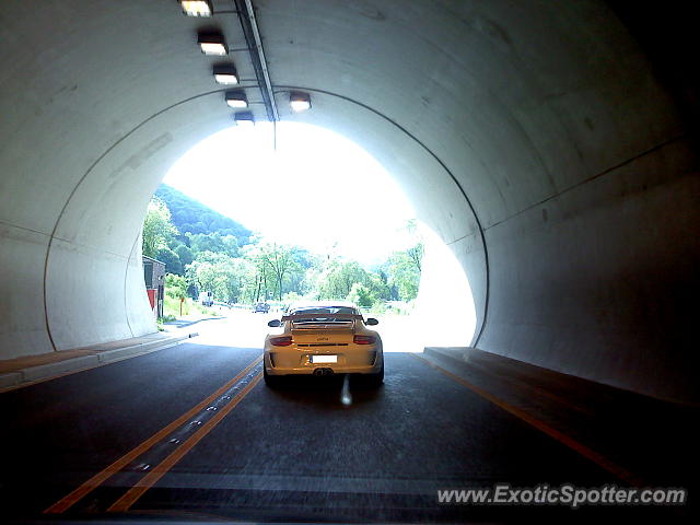 Porsche 911 GT3 spotted in Eifel, Germany