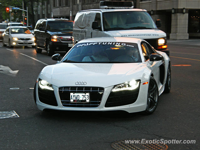 Audi R8 spotted in Toronto, Ontario, Canada