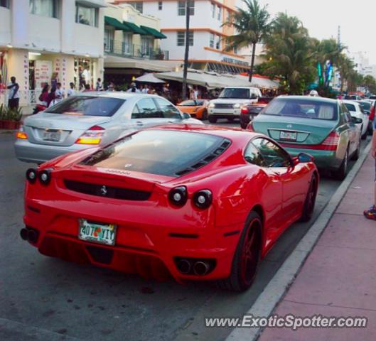 Ferrari F430 spotted in South Beach, Florida