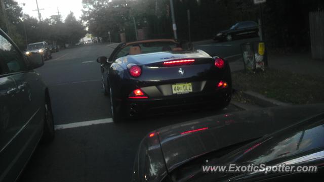 Ferrari California spotted in Woodmere, New York