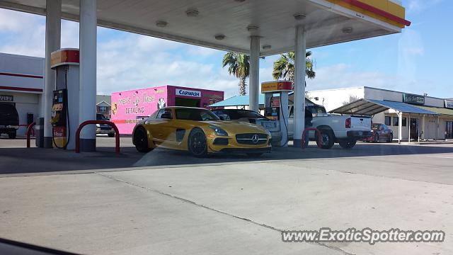 Mercedes SLS AMG spotted in Corpus Christi, Texas