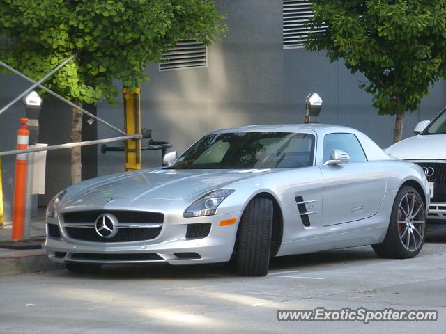Mercedes SLS AMG spotted in San Francisco, California