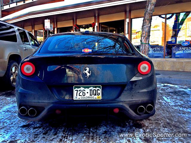 Ferrari FF spotted in Aspen, Colorado