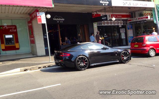Aston Martin Vantage spotted in Newtown, Australia