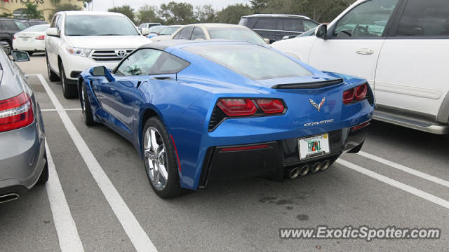 Chevrolet Corvette ZR1 spotted in Palm Beach, Florida