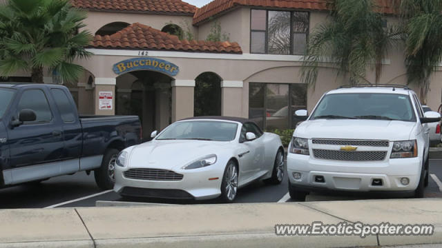 Aston Martin DB9 spotted in Palm Beach, Florida