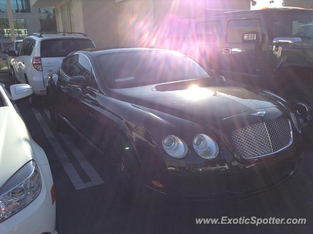 Bentley Continental spotted in Los angeles, California