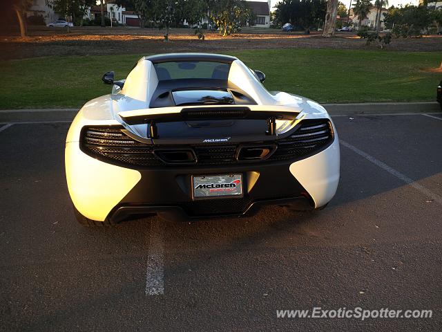 Mclaren MP4-12C spotted in San Diego, California