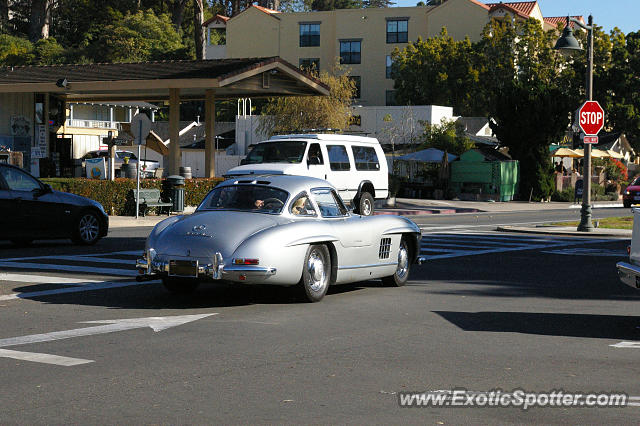 Mercedes 300SL spotted in Montecito, California