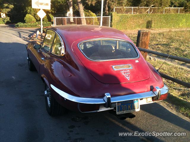 Jaguar E-Type spotted in Santa Barbara, California
