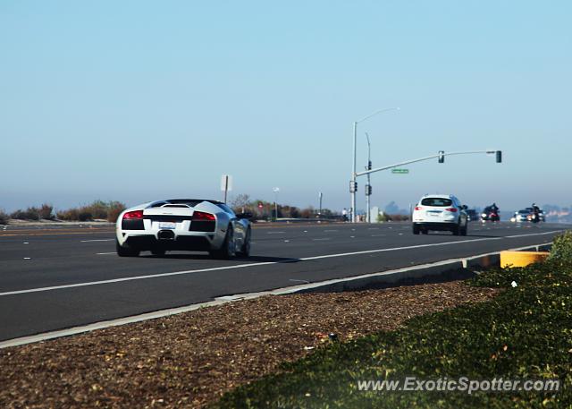 Lamborghini Murcielago spotted in Newport Beach, California