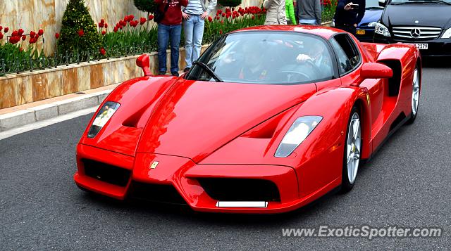 Ferrari Enzo spotted in Monte Carlo, Monaco