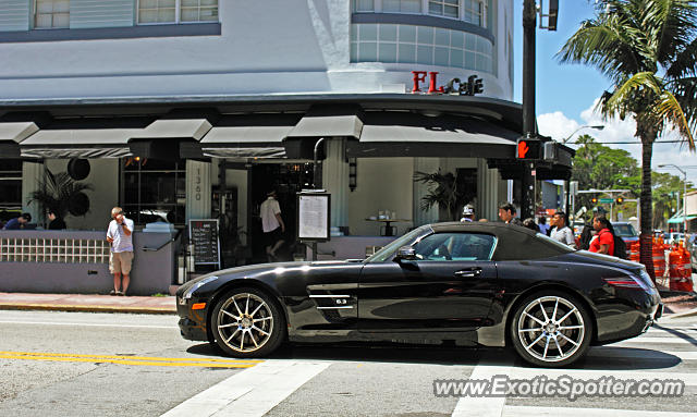Mercedes SLS AMG spotted in Miami, Florida