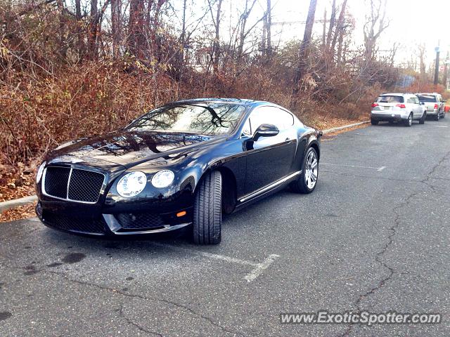 Bentley Continental spotted in Montclair, New Jersey