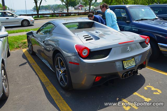 Ferrari 458 Italia spotted in Greenwich, Connecticut