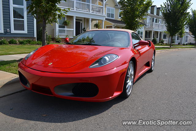 Ferrari F430 spotted in Cornelius, North Carolina