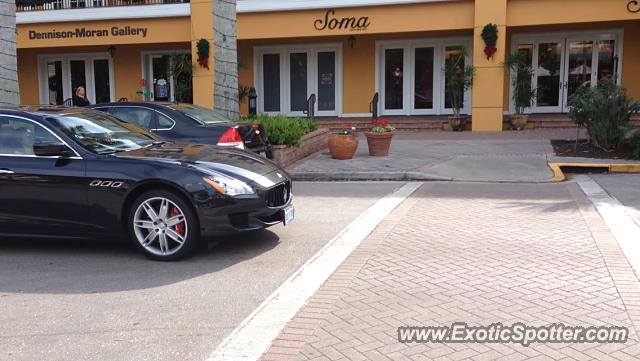 Maserati Quattroporte spotted in Naples, Florida