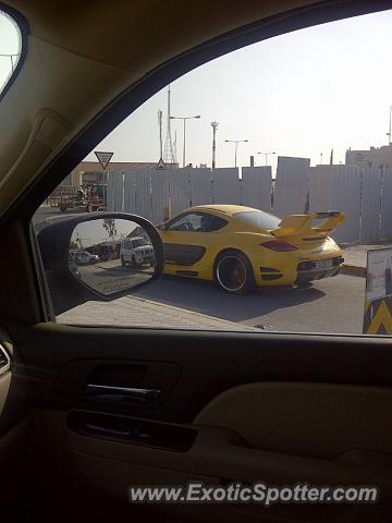 Porsche Cayman GT4 spotted in Isa Town, Bahrain
