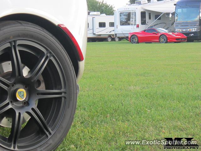Ferrari 458 Italia spotted in Trois-Rivière, Canada