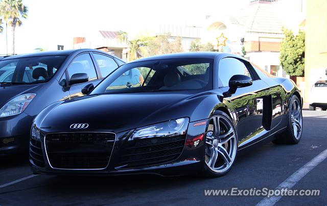 Audi R8 spotted in La Jolla, California