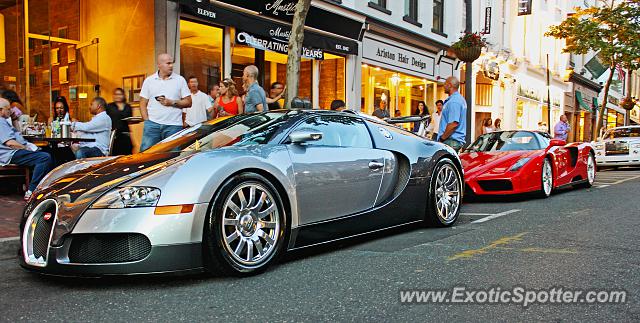 Bugatti Veyron spotted in Red Bank, New Jersey