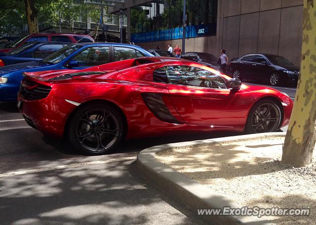 Mclaren MP4-12C spotted in Melbourne, Australia