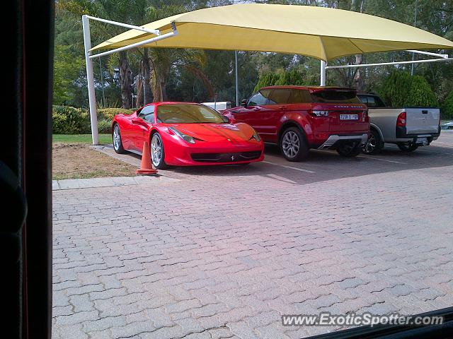 Ferrari 458 Italia spotted in Johannesburg, South Africa