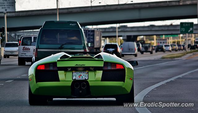 Lamborghini Murcielago spotted in West Palm Beach, Florida