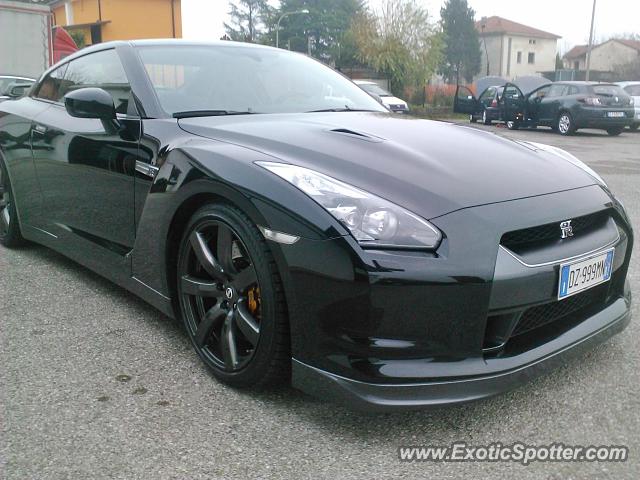 Nissan GT-R spotted in Pordenone, Italy