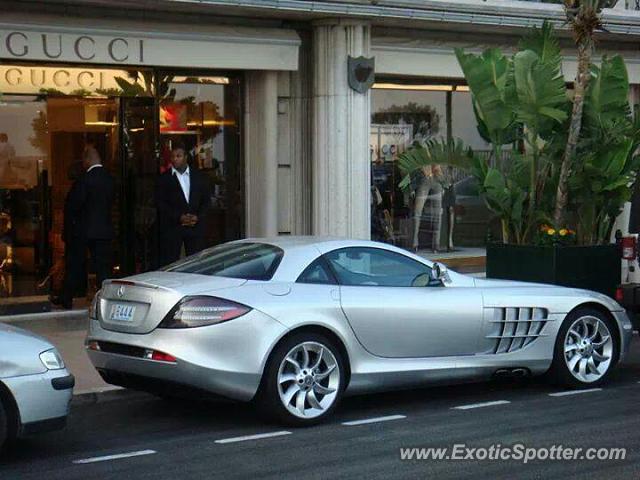 Mercedes SLR spotted in Montecarlo, Monaco